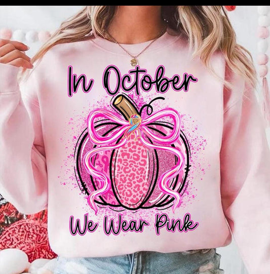 In October We Wear Pink Pumpkin 00620