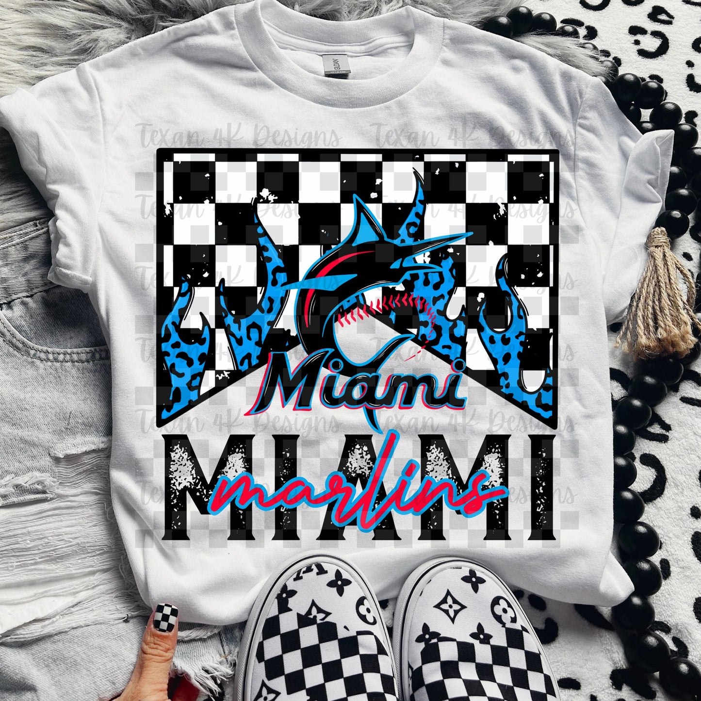 Leopard Flame Pro Baseball Teams (Choose Yours) 07619