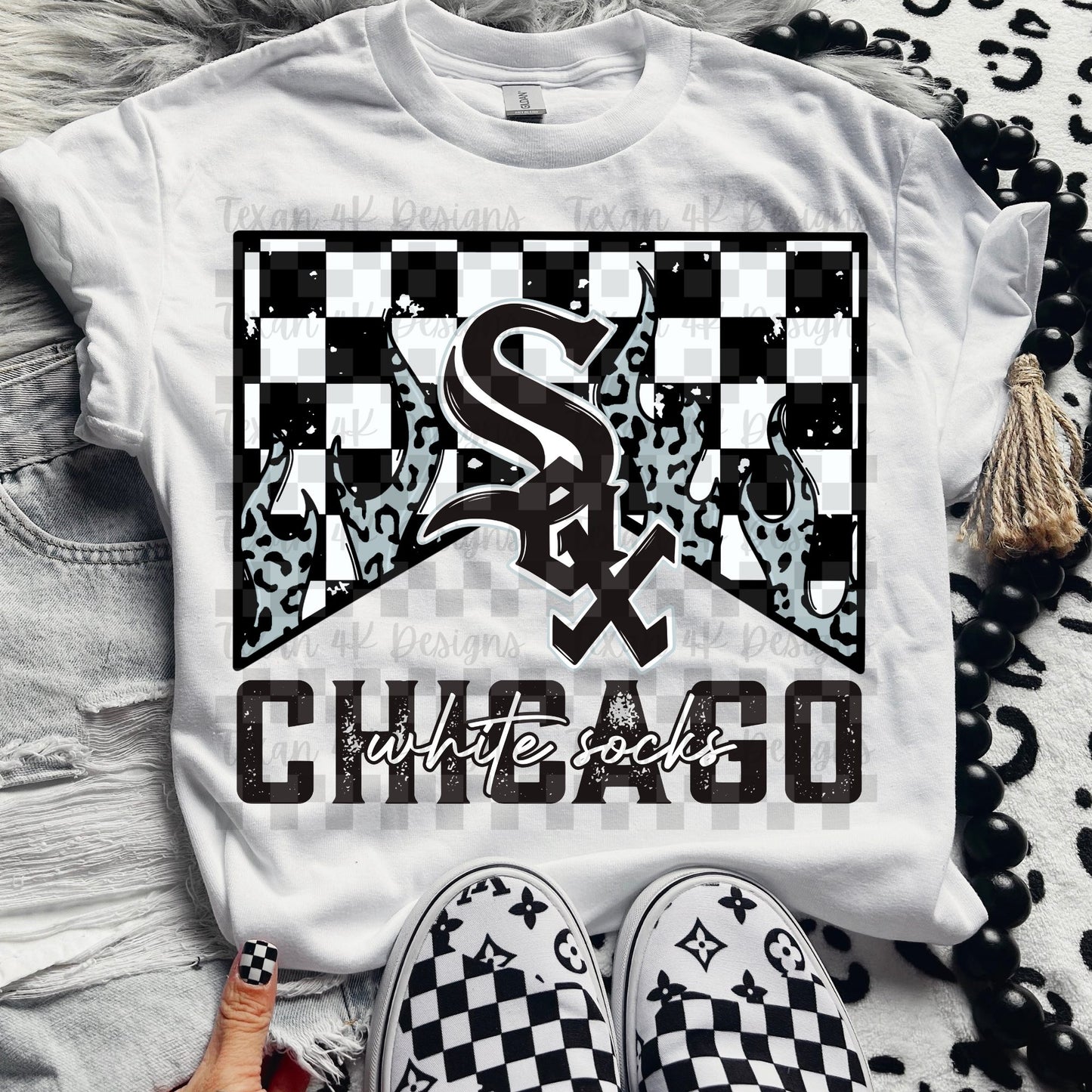 Leopard Flame Pro Baseball Teams (Choose Yours) 07619