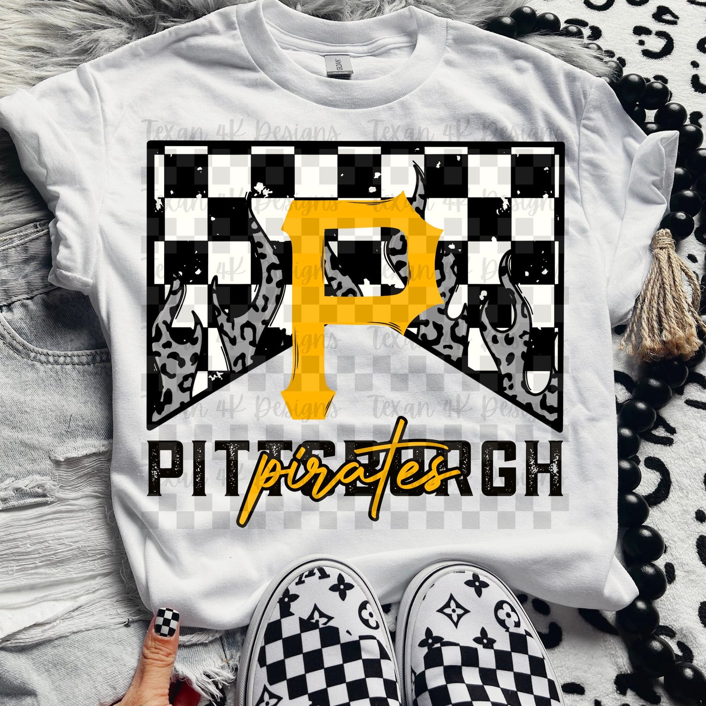 Leopard Flame Pro Baseball Teams (Choose Yours) 07619