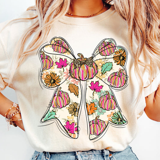 Preppy Fall Coquette Bow 00219