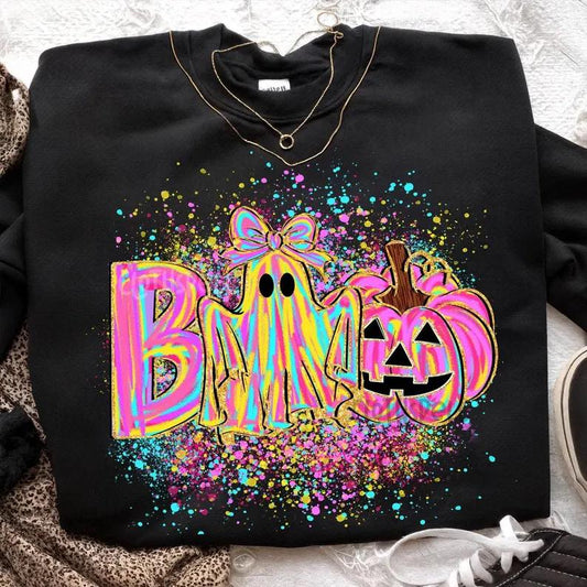 Preppy Boo Ghost Splatter 00567