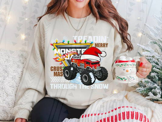 Monster Jam Christmas Fire Rescue 00349