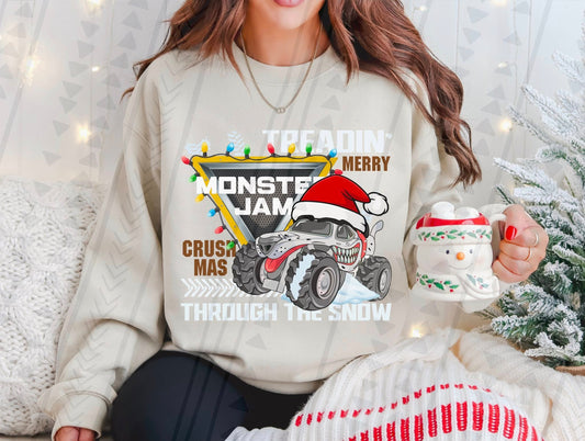 Monster Jam Christmas Dalmatian 00348