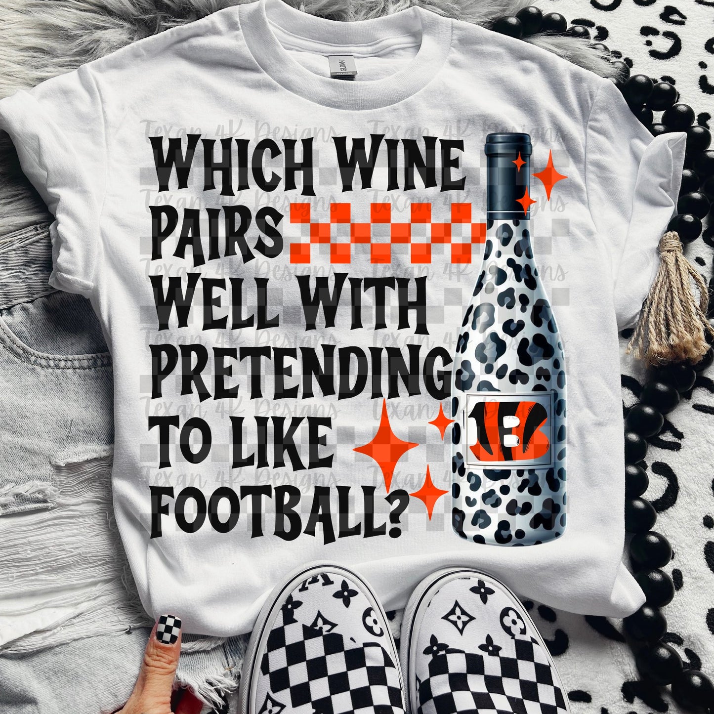 Pro Football Team Which Wine Pairs Well with Pretending (Choose Yours) 00342