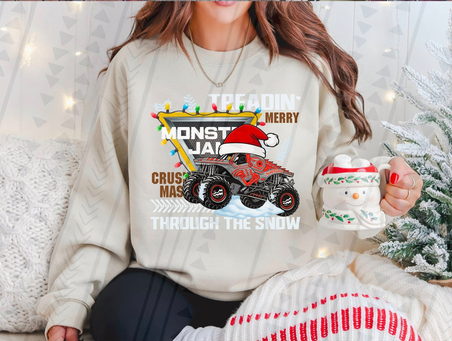 Monster Jam Christmas Thunderroarus 00350