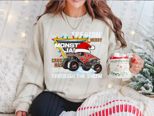 Monster Jam Christmas Thunderroarus 00350