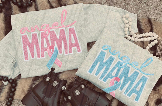 Faux Angel Mama Blue 00425