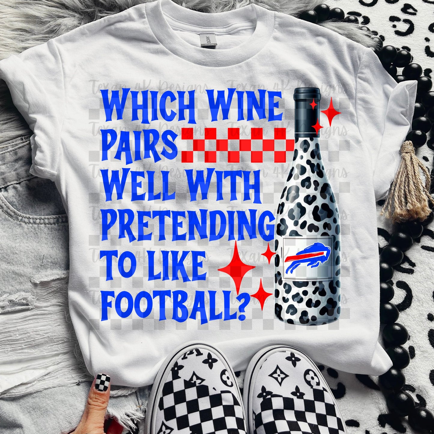 Pro Football Team Which Wine Pairs Well with Pretending (Choose Yours) 00342