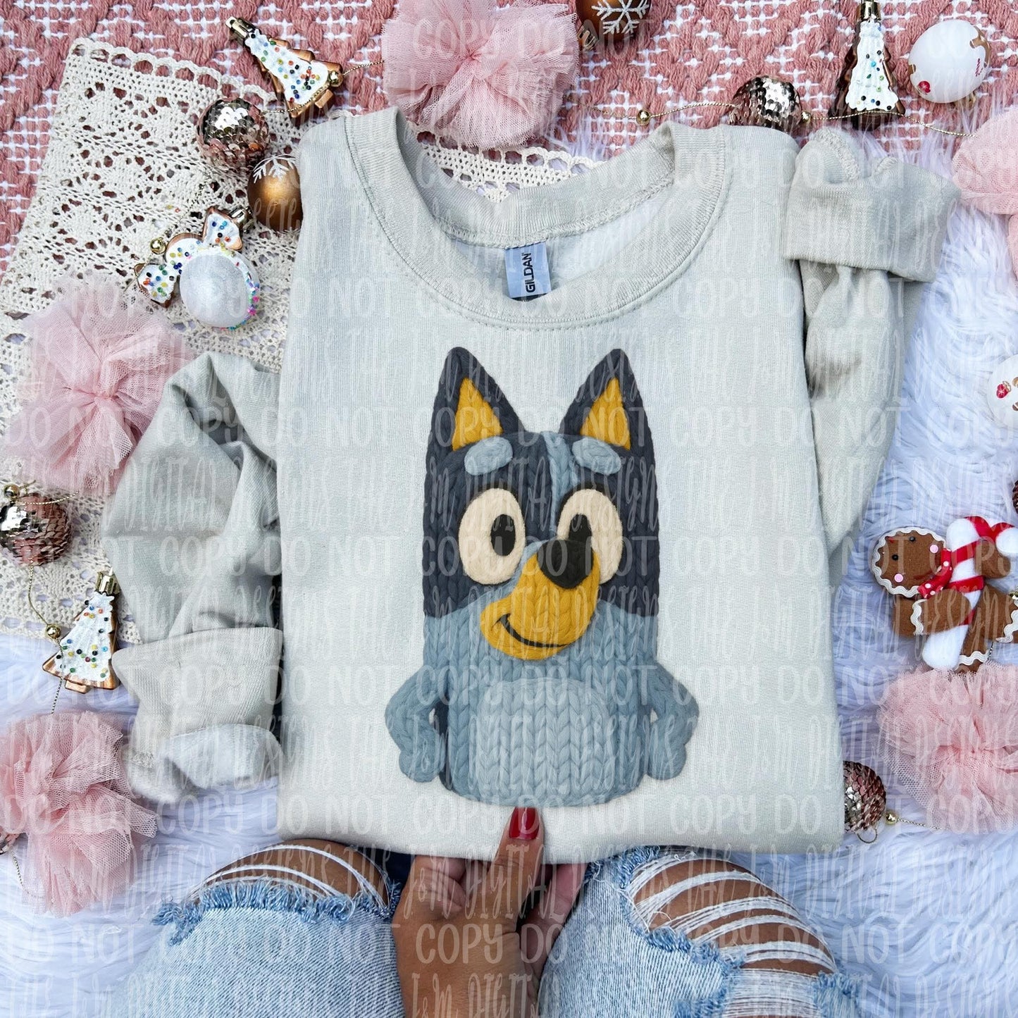 Blue Dog Chunky Crochet 00413