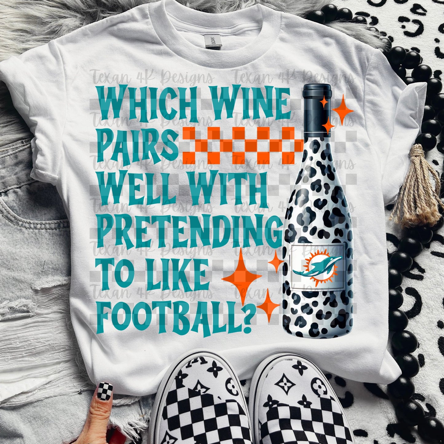 Pro Football Team Which Wine Pairs Well with Pretending (Choose Yours) 00342