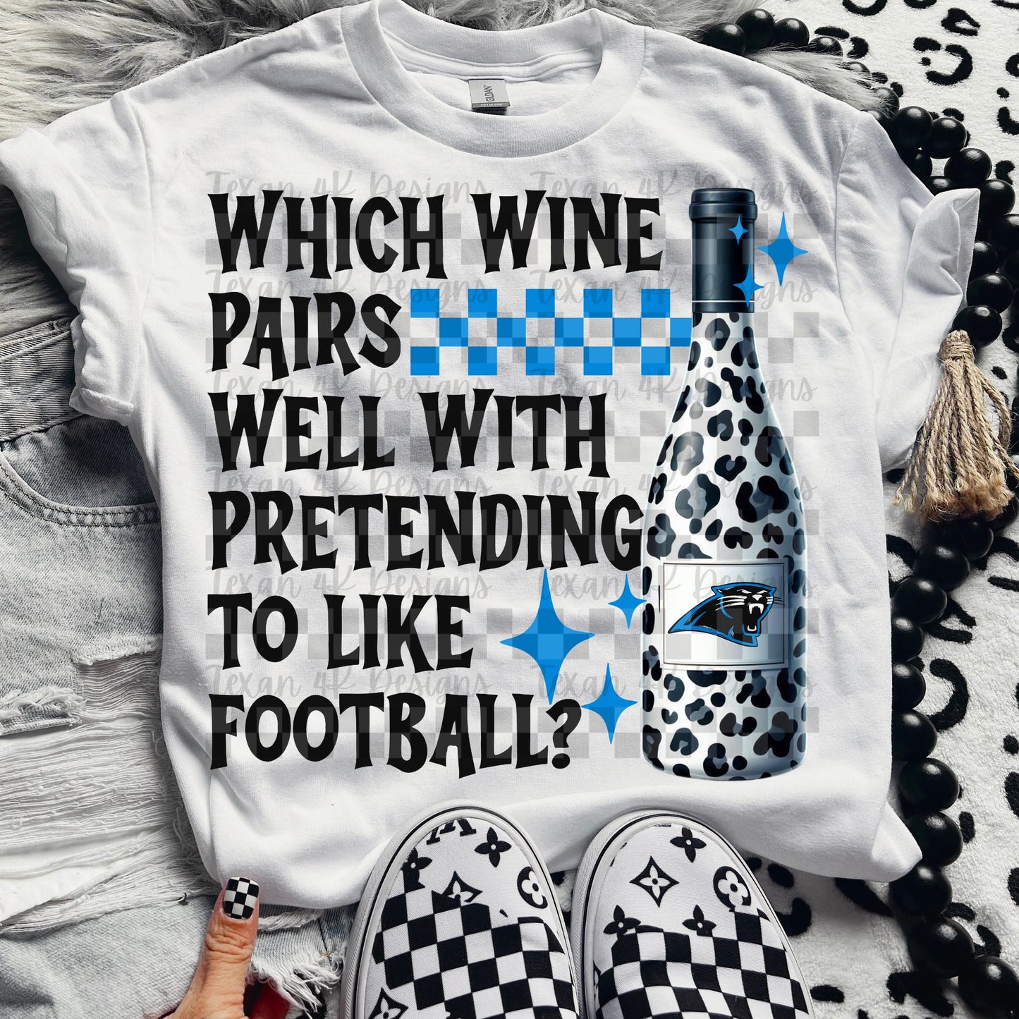Pro Football Team Which Wine Pairs Well with Pretending (Choose Yours) 00342