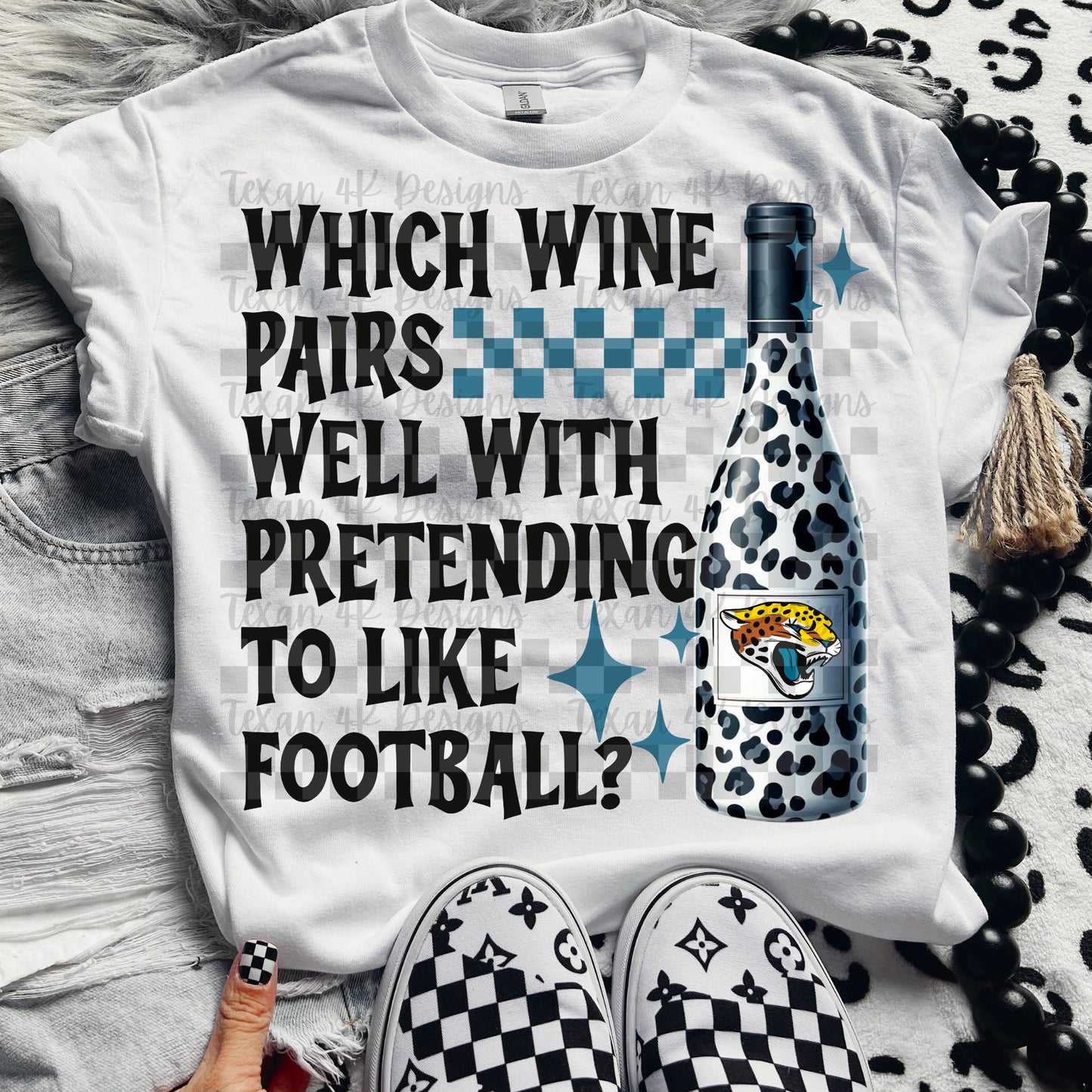 Pro Football Team Which Wine Pairs Well with Pretending (Choose Yours) 00342