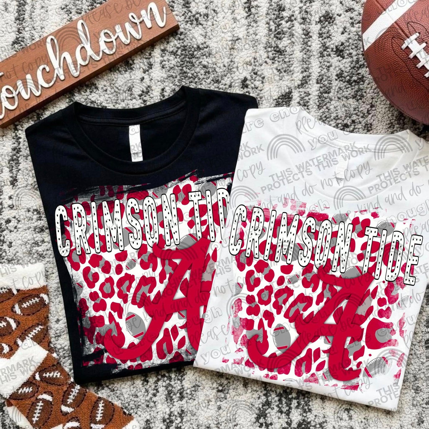 College Football Teams Leopard Splash (Choose Yours) 00289