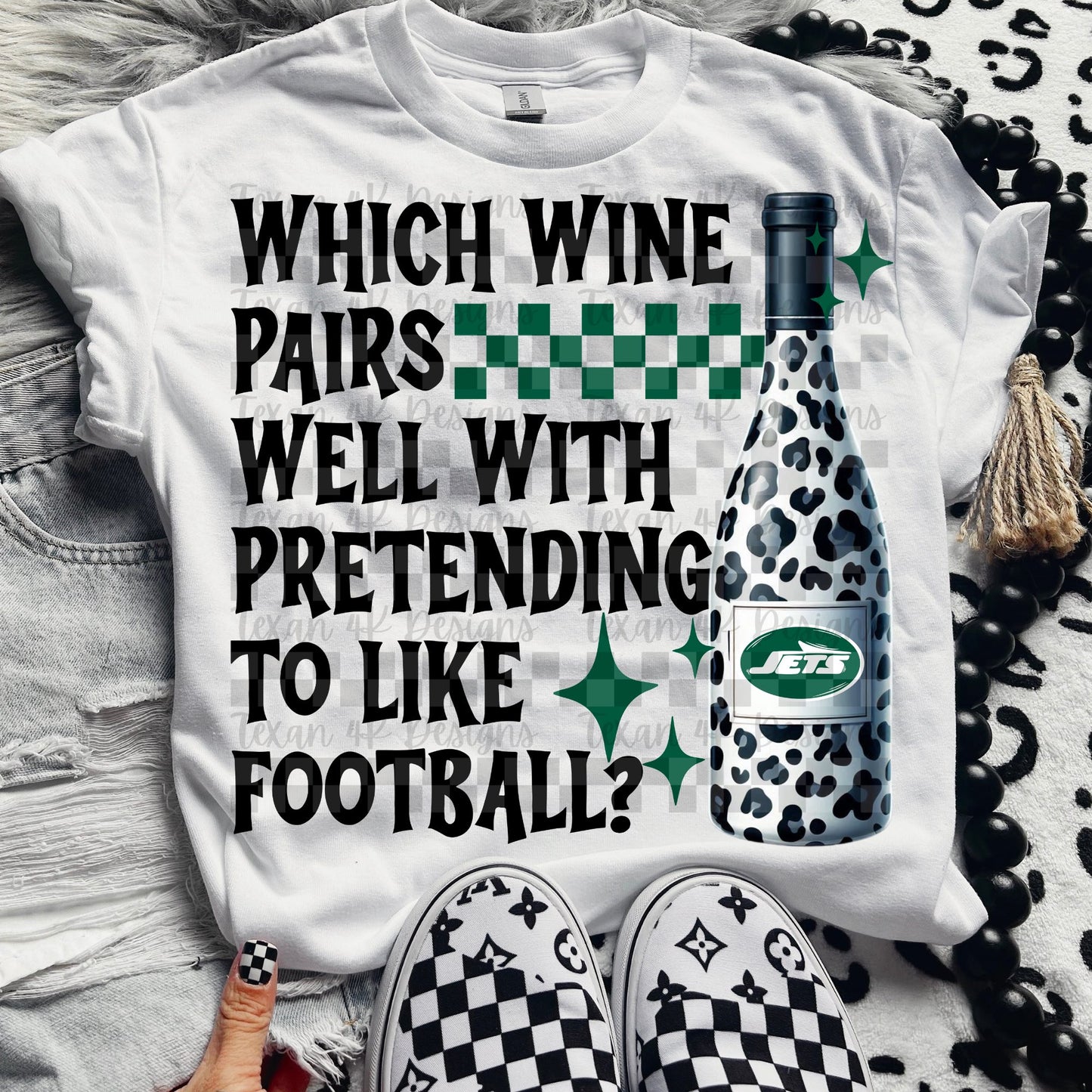 Pro Football Team Which Wine Pairs Well with Pretending (Choose Yours) 00342