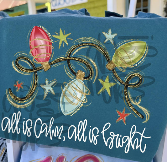 All Is Calm, All Is Bright Traditional Colors 00076