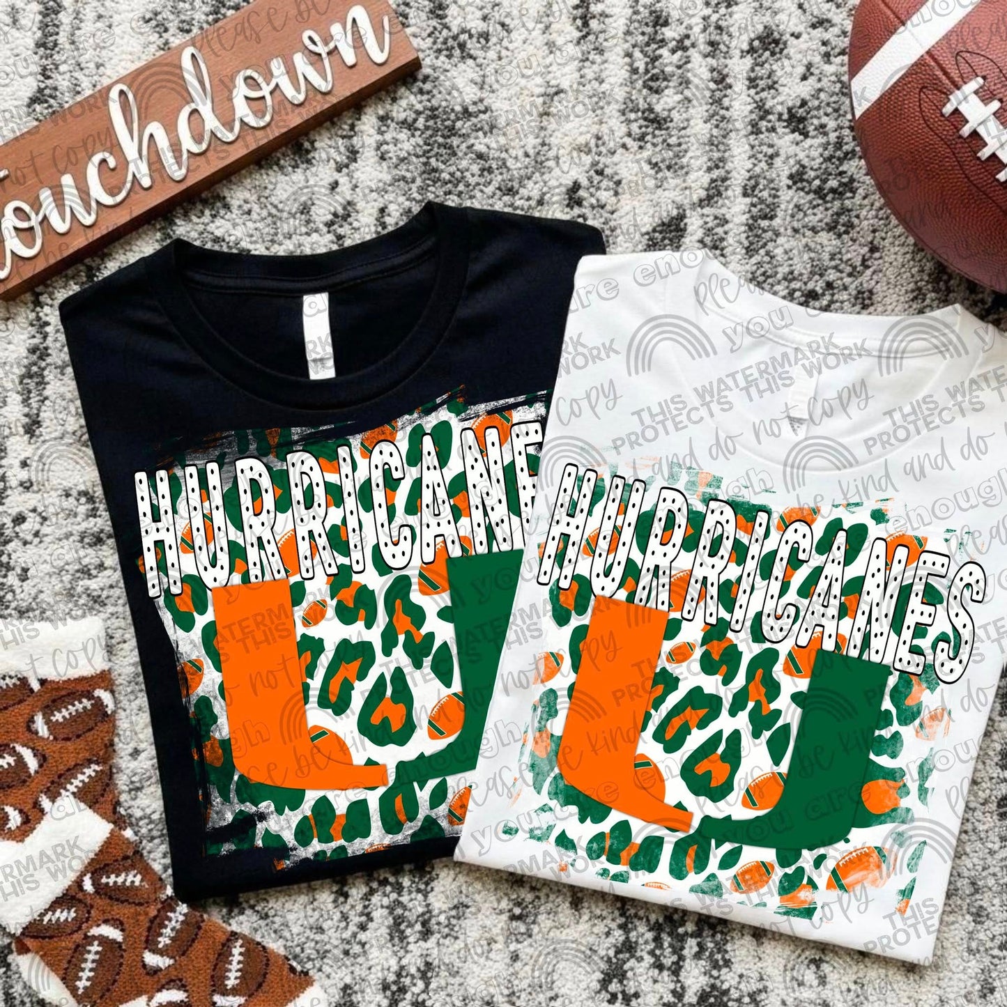 College Football Teams Leopard Splash (Choose Yours) 00289
