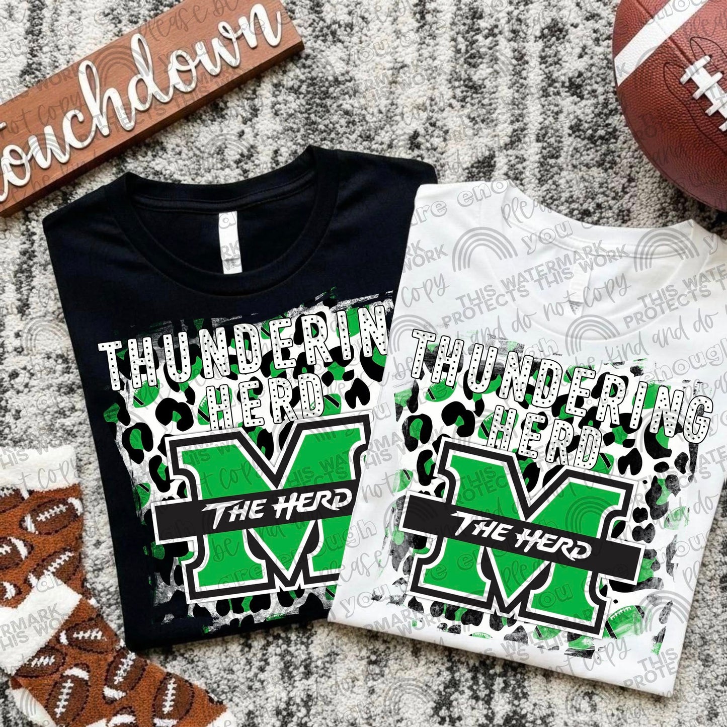 College Football Teams Leopard Splash (Choose Yours) 00289