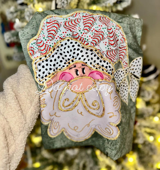 Christmas Tree Cake Santa 00510