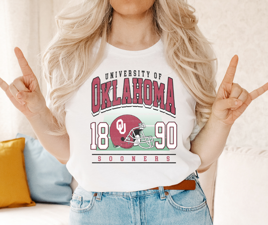 University of Oklahoma Sooners 1890 DTF Transfer 06010