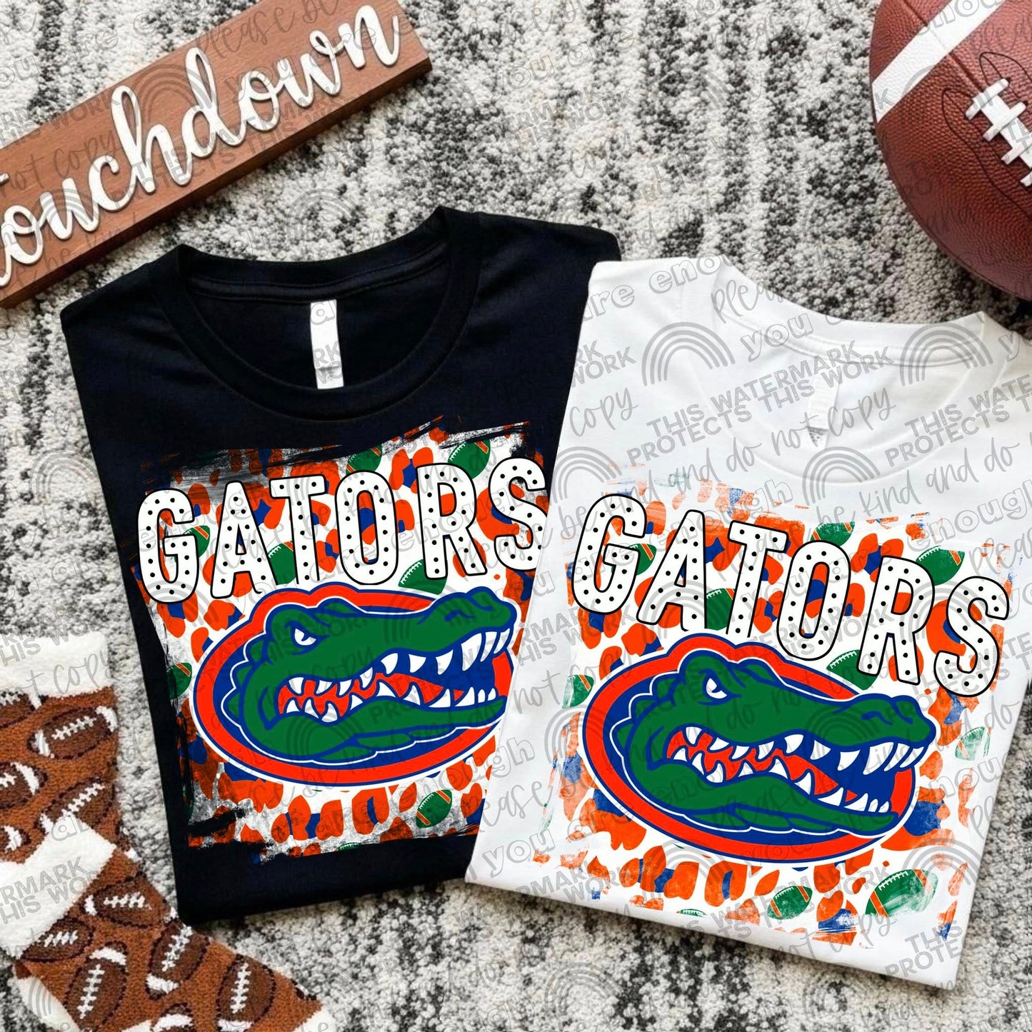 College Football Teams Leopard Splash (Choose Yours) 00289
