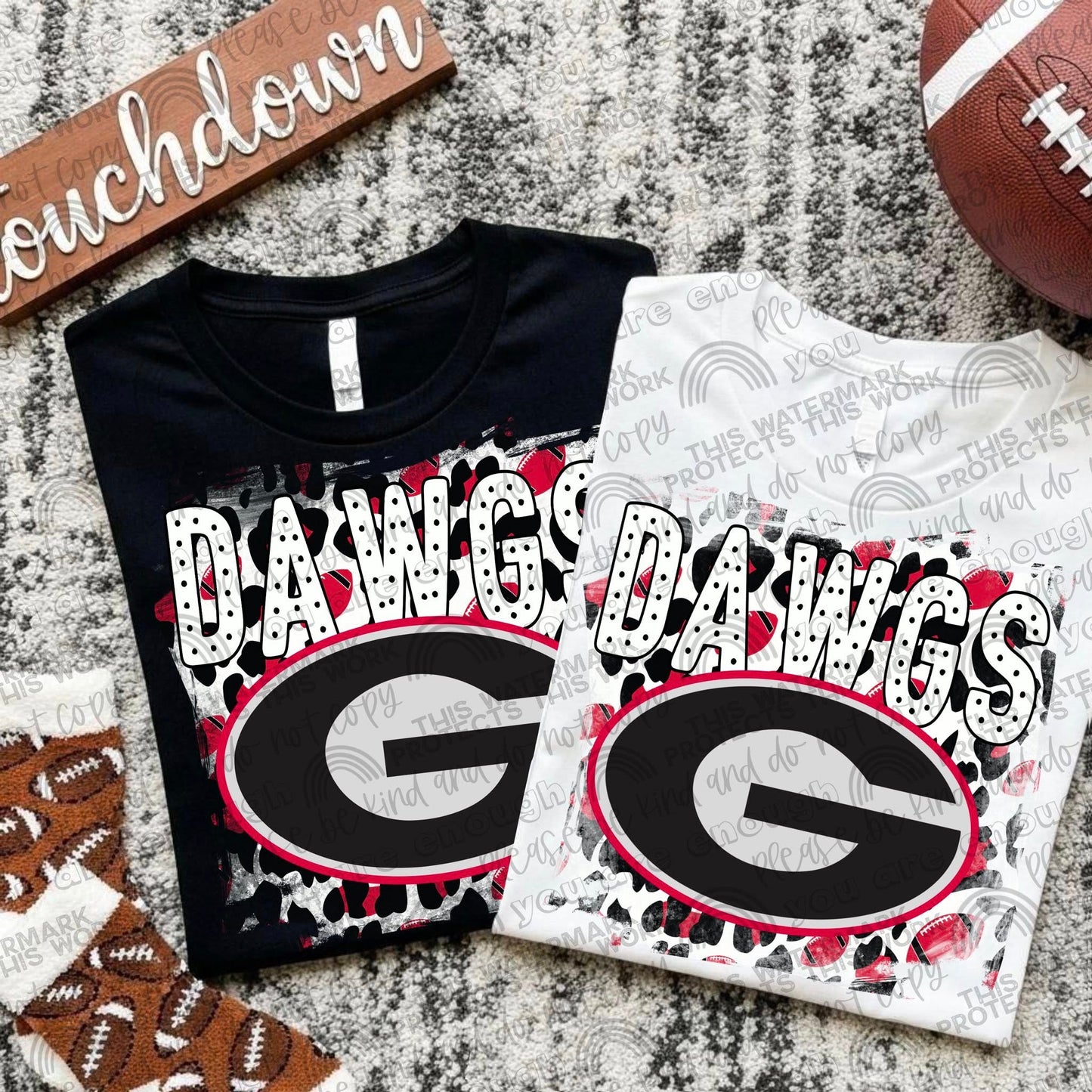 College Football Teams Leopard Splash (Choose Yours) 00289