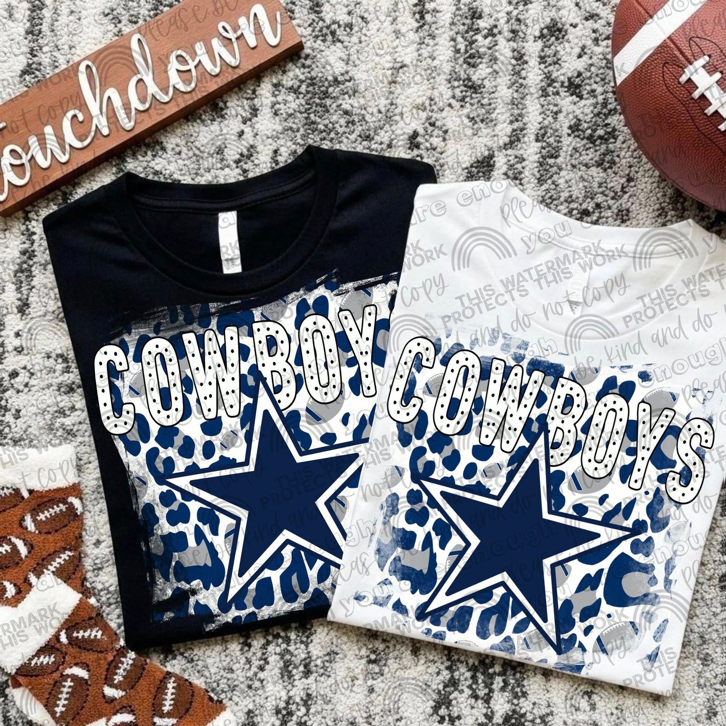 Pro Football Teams Leopard Splash (Choose Yours) 00290