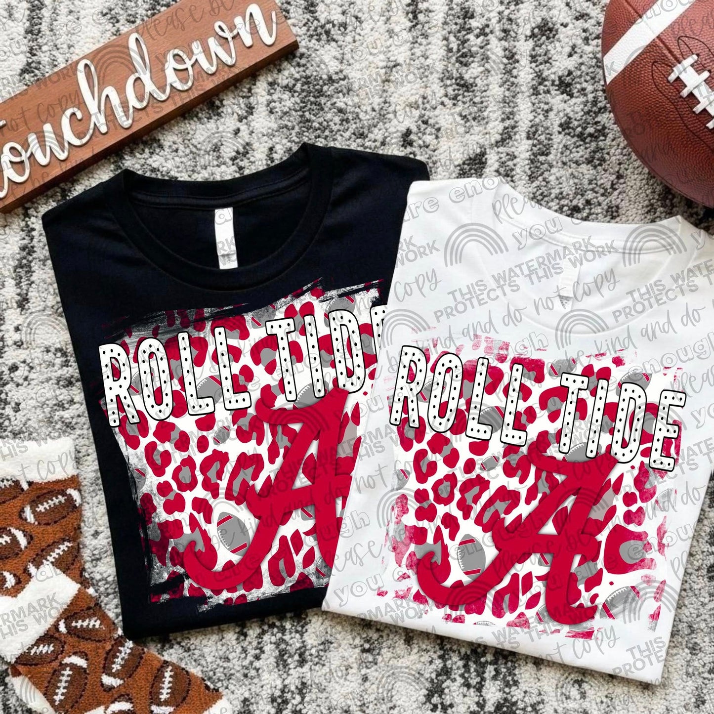 College Football Teams Leopard Splash (Choose Yours) 00289