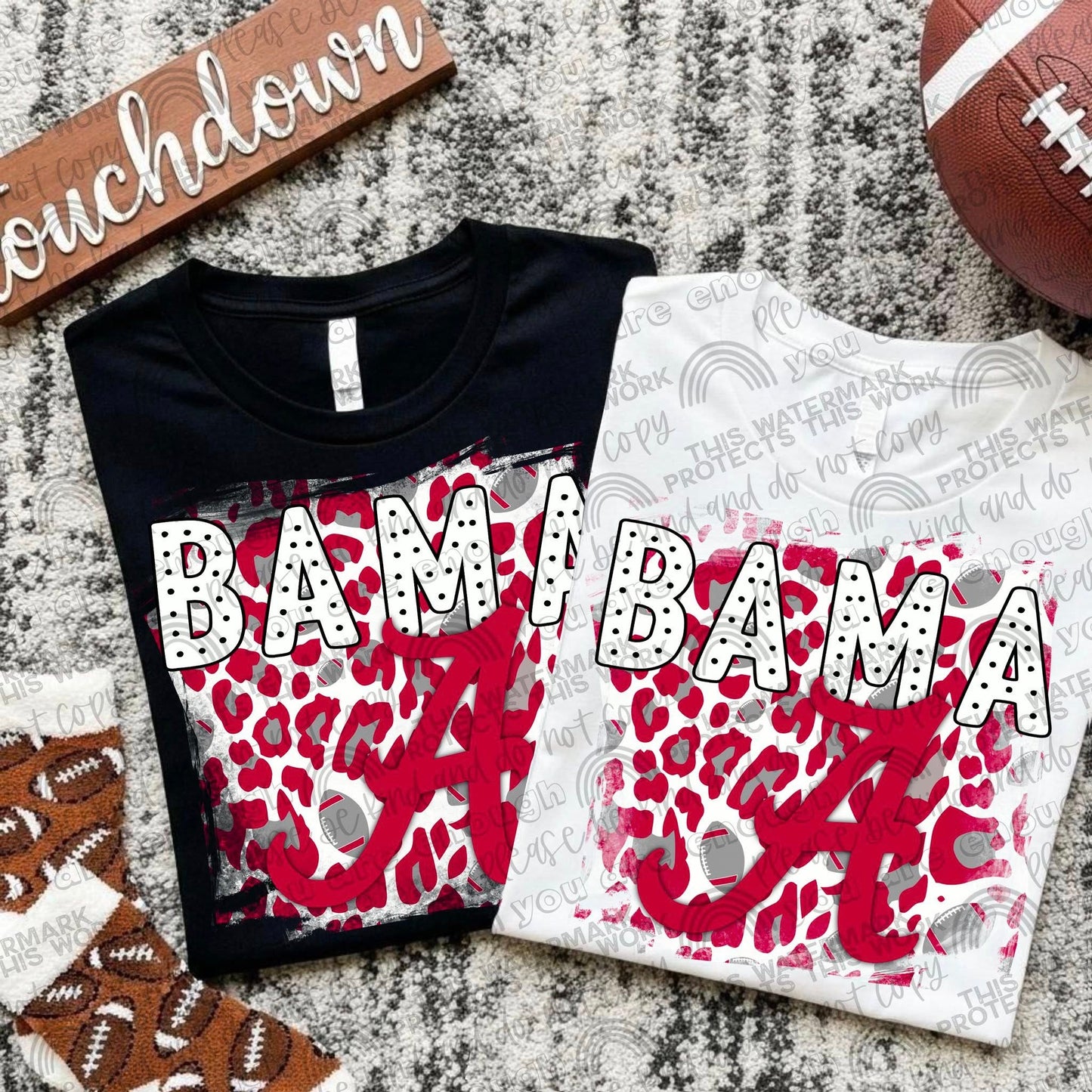 College Football Teams Leopard Splash (Choose Yours) 00289