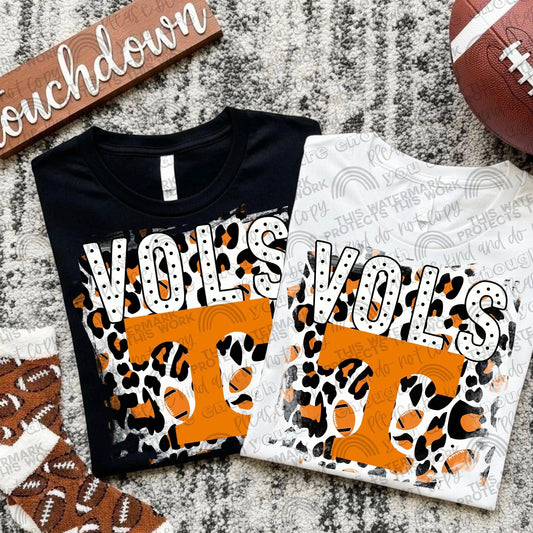 College Football Teams Leopard Splash (Choose Yours) 00289