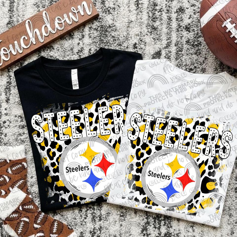 Pro Football Teams Leopard Splash (Choose Yours) 00290