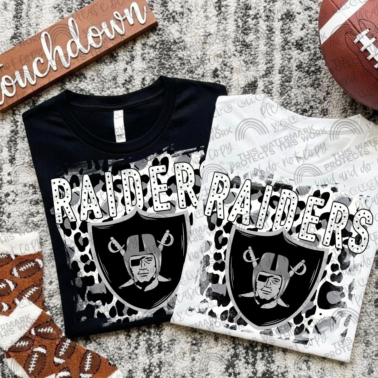 Pro Football Teams Leopard Splash (Choose Yours) 00290