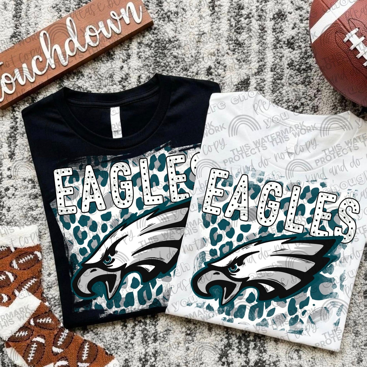 Pro Football Teams Leopard Splash (Choose Yours) 00290