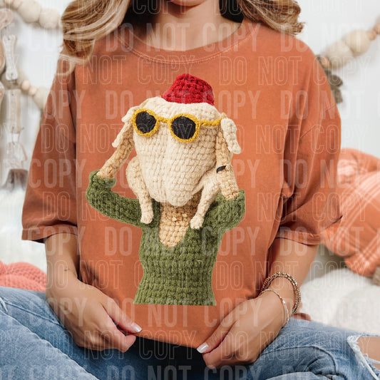 Faux Yarn Friends Monica Turkey Head 00251