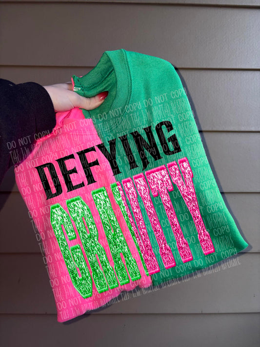Split Sequin Defying Gravity 00224