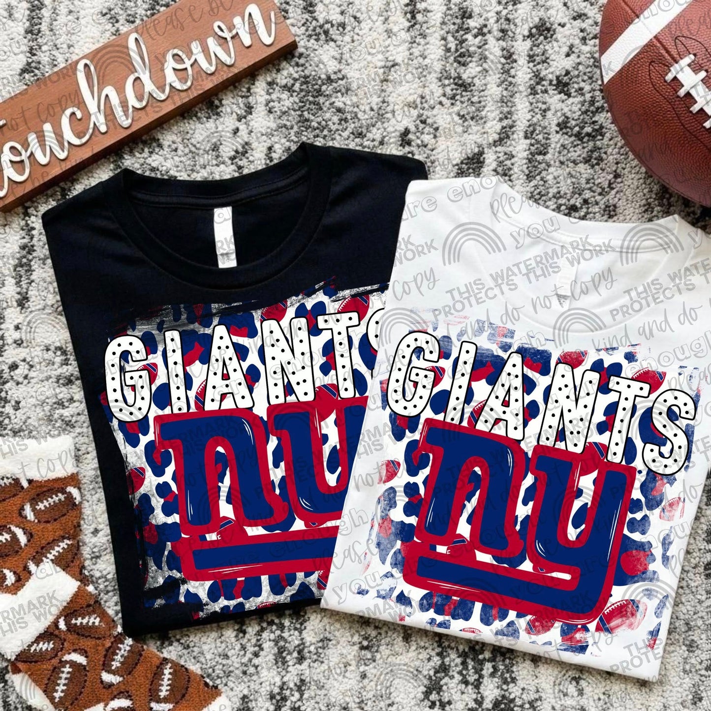 Pro Football Teams Leopard Splash (Choose Yours) 00290