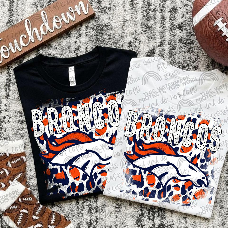 Pro Football Teams Leopard Splash (Choose Yours) 00290