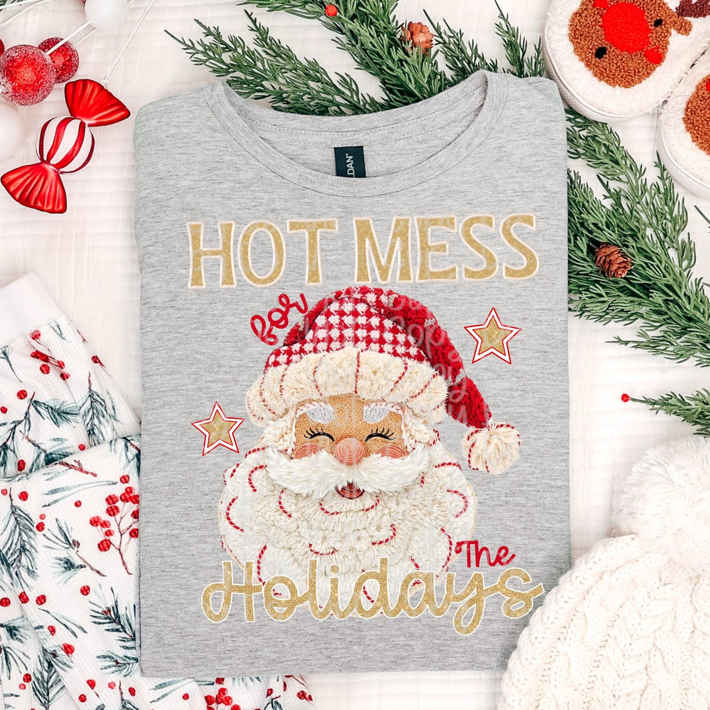 Hot Mess for the Holidays Santa Light Skin 00183