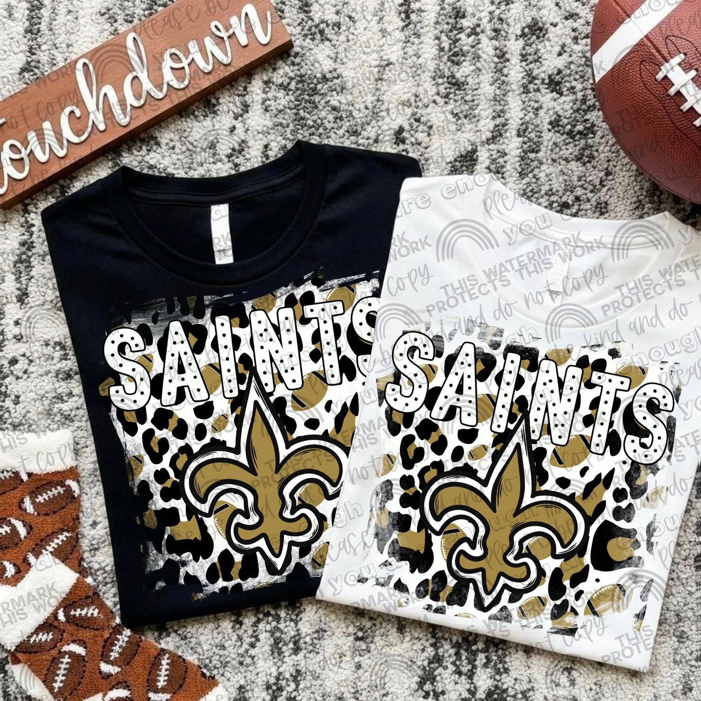 Pro Football Teams Leopard Splash (Choose Yours) 00290