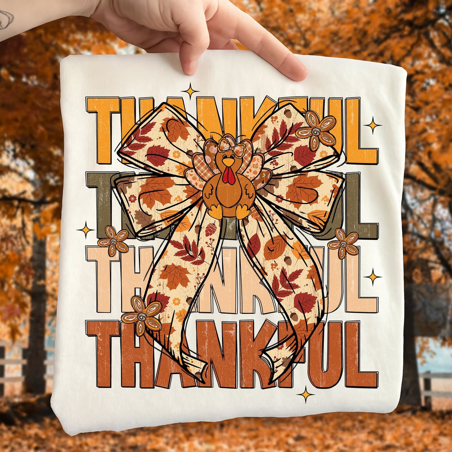 Thankful Stacked Turkey Coquette 00038