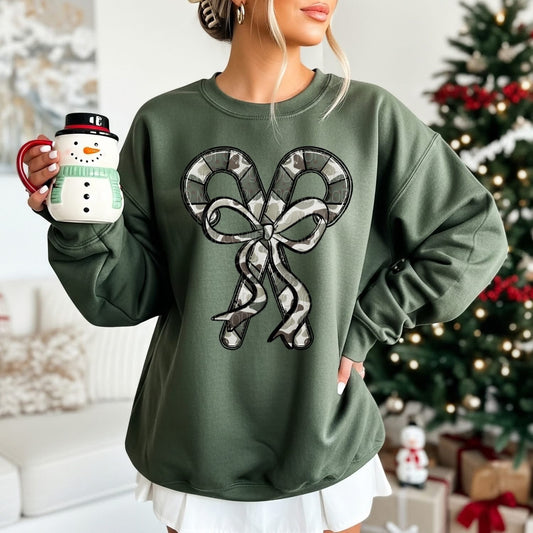 Camo Candy Canes Coquette 06647