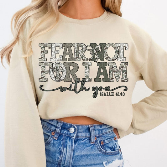Camo Fear Not For I Am 06649