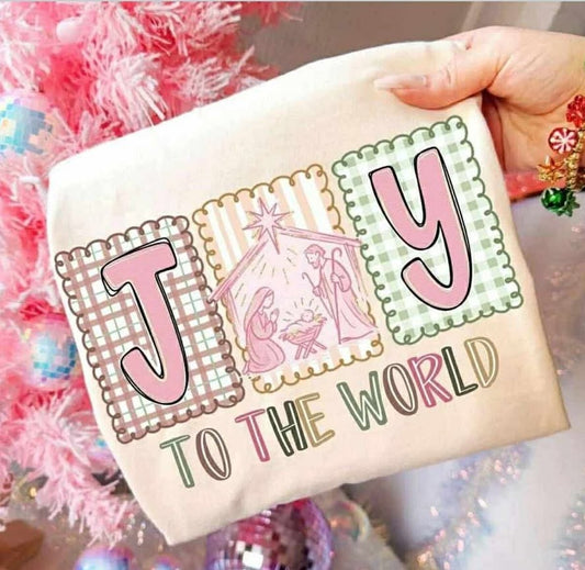 Preppy Pink Joy to the World 06745