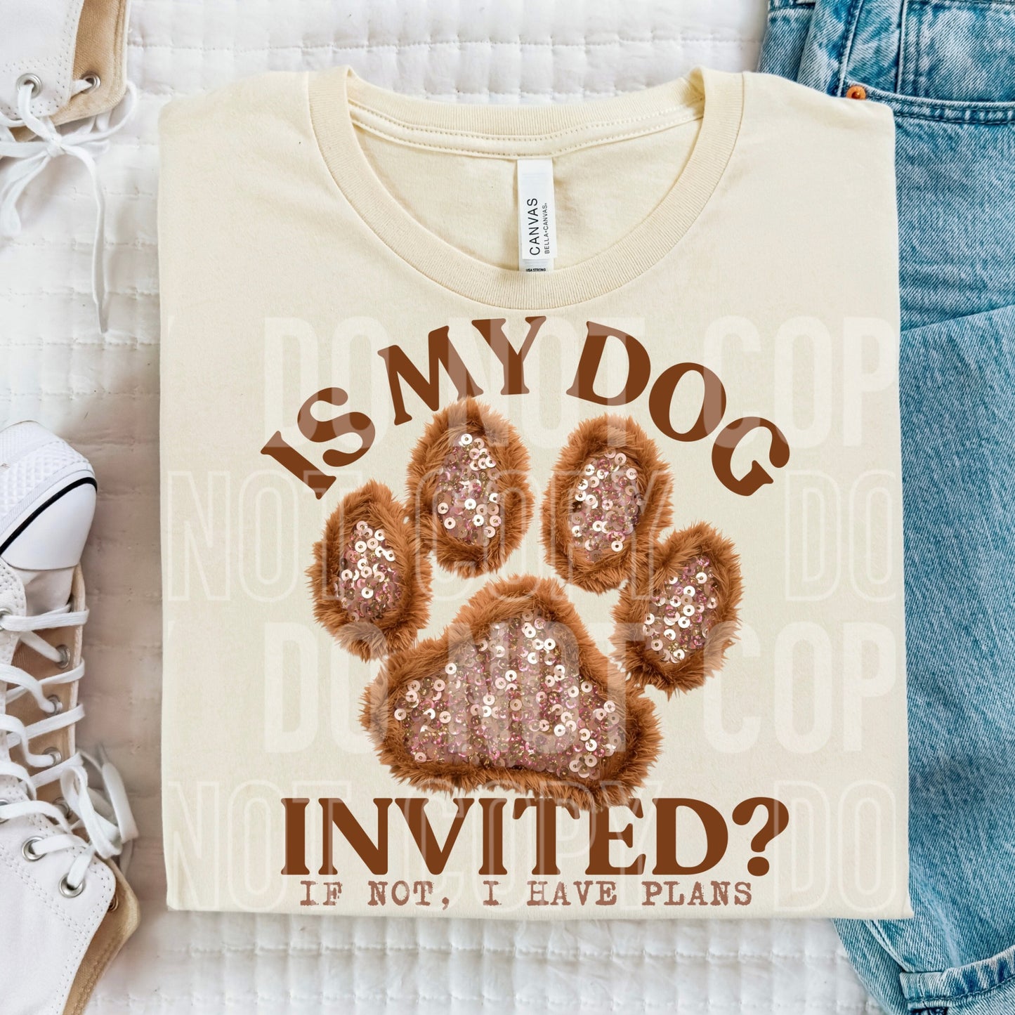 Faux Is My Dog Invited 06620