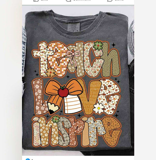 Fall Teach Love Inspire 06745