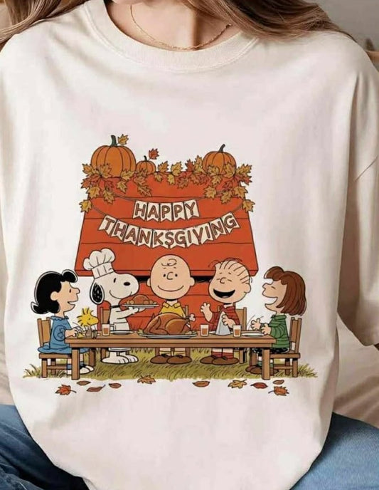 Happy Thanksgiving Peanuts Charlie Brown 06741