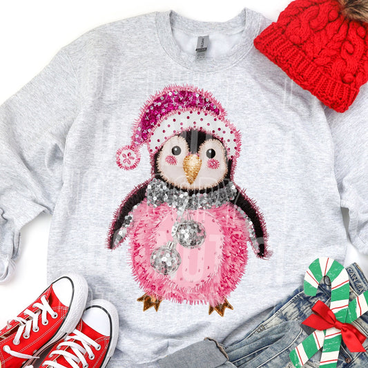 Faux Pink Disco Penguin SEMI-EXCLUSIVE 06689