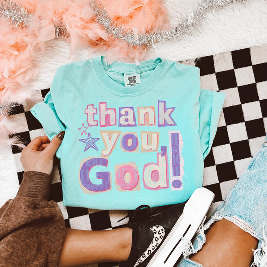 Scrapbook Doodle Thank You God 06663