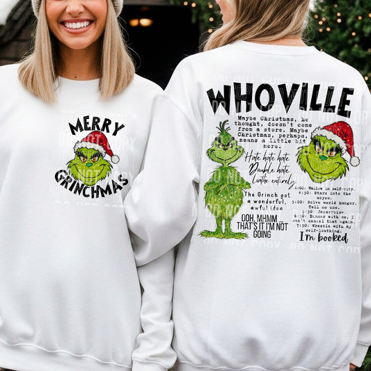 Merry Grinchmas Whoville (BACK ONLY) SEMI-EXCLUSIVE 06690
