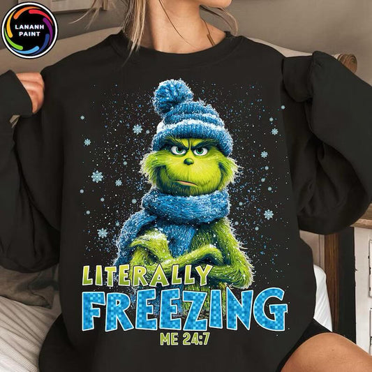 Literally Freezing Green Guy 06715